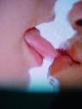 U & me kissing