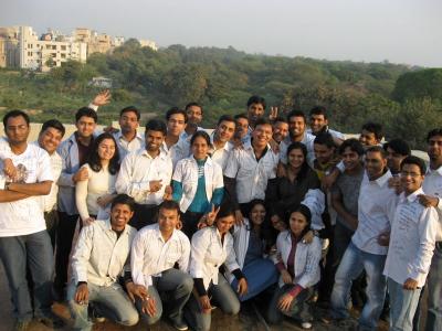 Last day of college - scribbled our hearts out! i am down on my knees, first from left