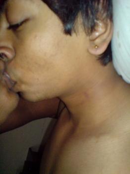 Tasting my lips