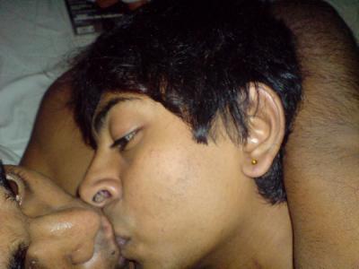 Sucking love juices