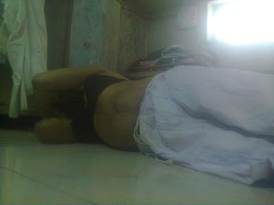 Very nice black bra wearing